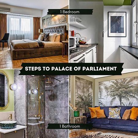 הוילה Designer Flat For 4, Heart Of Bucharest, Kitchen מראה חיצוני תמונה